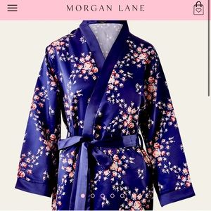 Morgan Lane Satin Robe. NWOT
